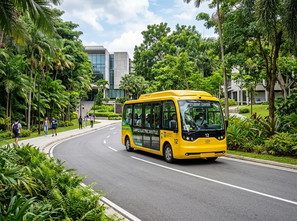 100% Zero-Emission Inter-Faculty Shuttle